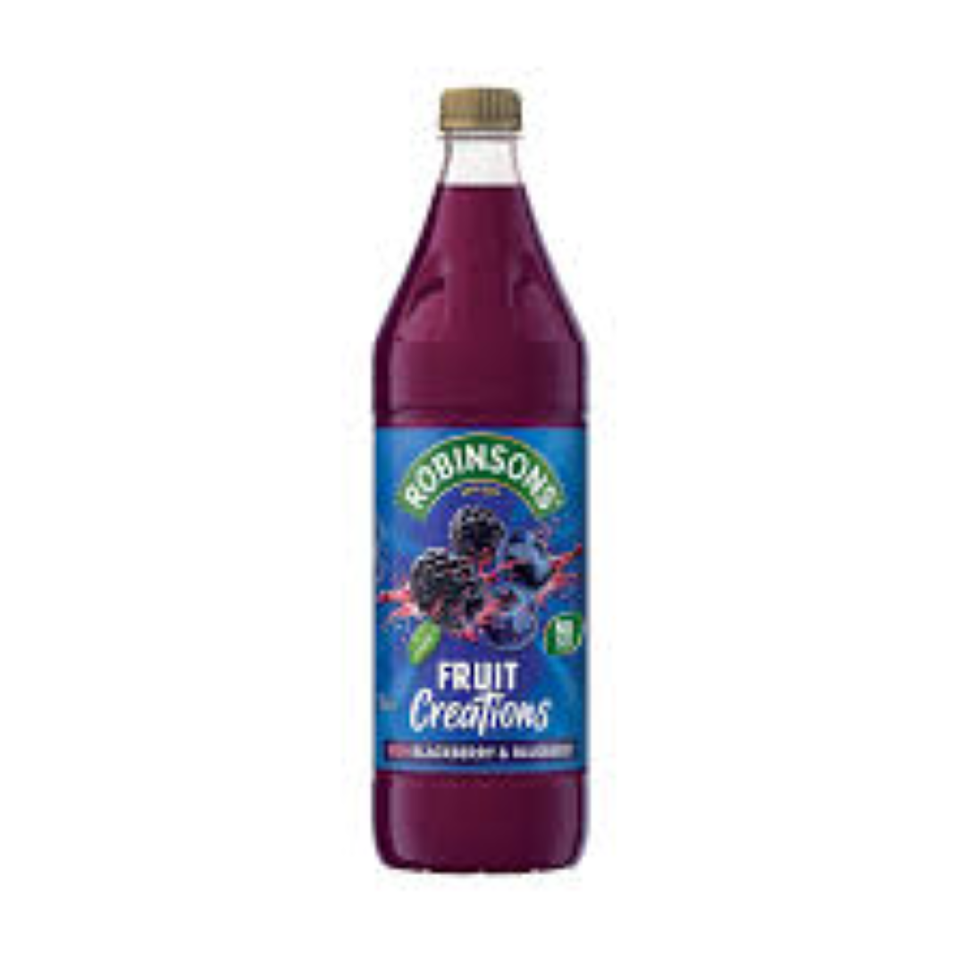 ROBINSONS FRUIT CREATIONS B/BERRY N BLUEBERRY 1LT